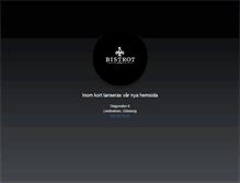 Tablet Screenshot of bistrot.se