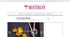 Desktop Screenshot of bistrot.fr